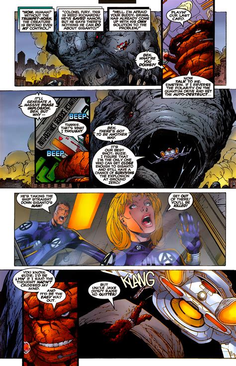 Read Online Fantastic Four Comic Issue