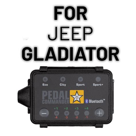 Pedal Commander Throttle Response Controller For Jeep Gladiator