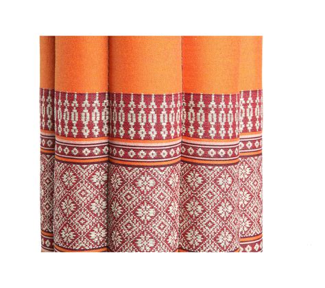 Flat Rollable Coussin De Yoga Et Méditation Burgundy Orange M 15