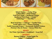 Soul Food Menus Ideas Soul Food Food Soul Food Menu