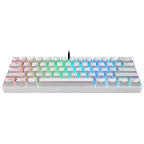 MOTOSPEED CK61 RGB Kailh White US English White IPoncomp