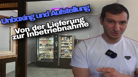 Von Der Lieferung Zur Inbetriebnahme Meine Neuen Kiosk Automaten YouTube