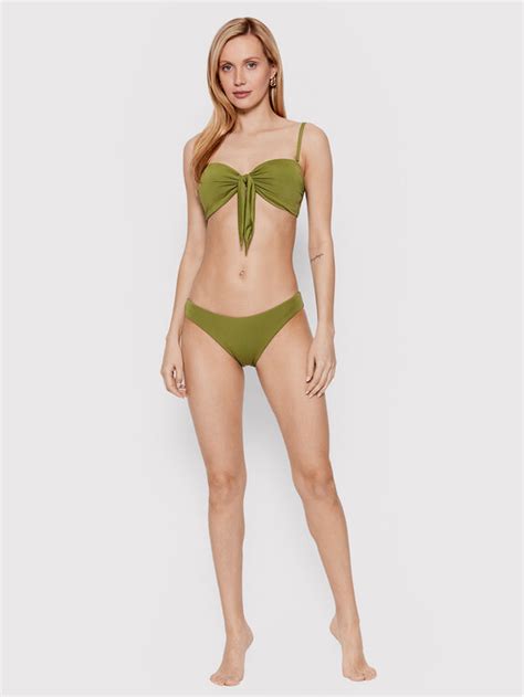 Seafolly Góra od bikini S Collective 31187 942 Zielony Modivo pl