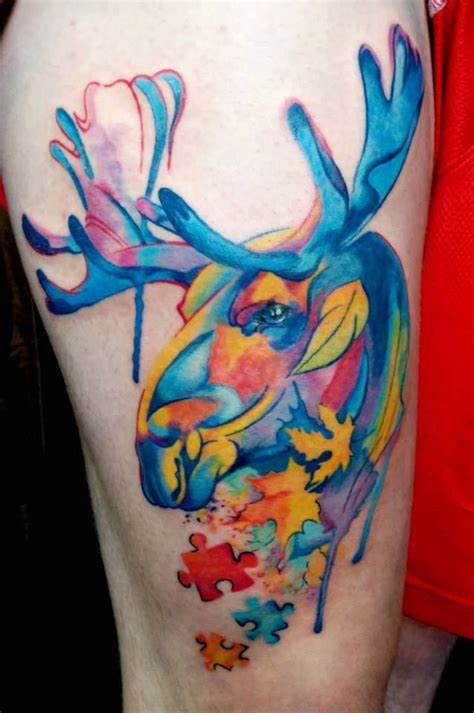 84 best Moose tattoos images on Pinterest | Moose tattoo, Tatoos and ...