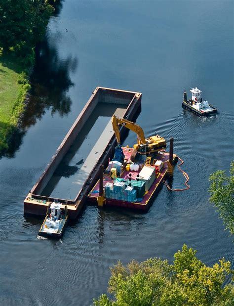 Hudson River Environmental Remediation Dredging - Cashman Dredging