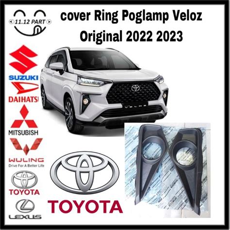 Cover Ring Foglamp Avanza Veloz Original Bz Shopee