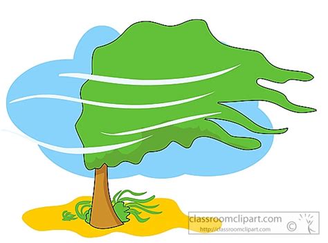 Wind Blowing Tree Clipart Clip Art Library