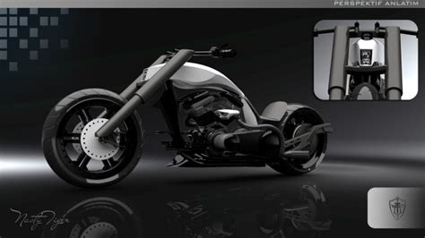 New Generation Modern Chopper Motorbike by Olcay Tuncay Karabulut at Coroflot.com