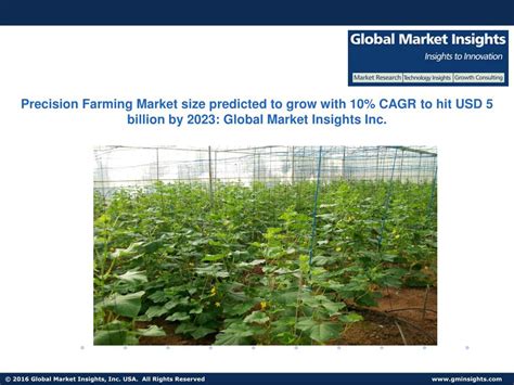 Ppt Precision Farming Market Size Predicted To Grow With Cagr By