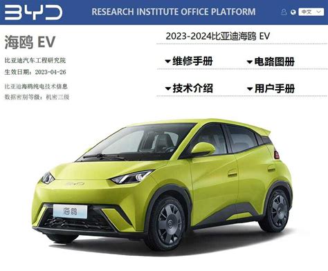 Long Range Electric Car Byd Seagull Ev Car Pure