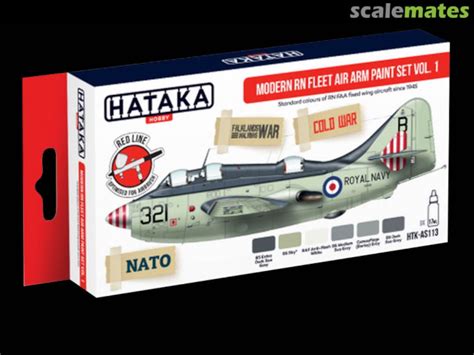 Modern Rn Fleet Air Arm Paint Set Vol Htk As Acrylic Hataka