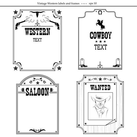 Background Of The Old West Saloon Signs Illustrations, Royalty-Free ...