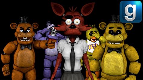 Gmod FNAF If Foxy Was A Girl YouTube