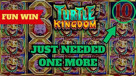 So Close To A Full Screen On The Turtle Kingdom Slot Machine Youtube