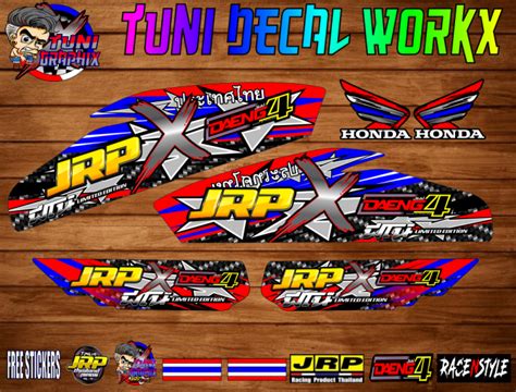 TMX 155 SKYGO MOTOPOSH RUSI PINOY JRP X DAENG DECALS V4 CARBON EFFECT