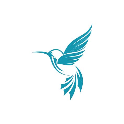 Plantilla De Vector De Diseño De Logotipo De Colibrí PNG Vector