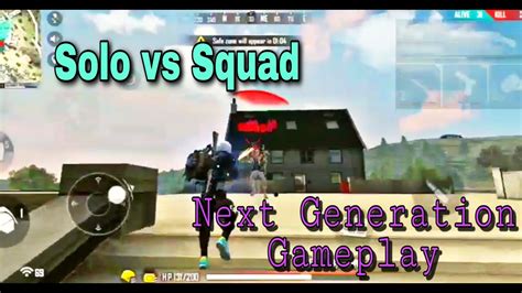 Solo Vs Squad Gameplay Best Killing Movements Rush Ranked Gameplay