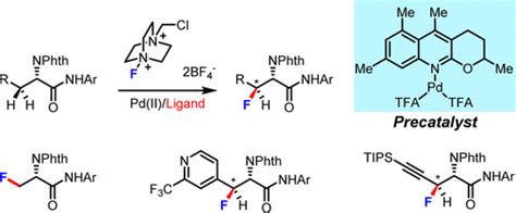 Ligand Enabled Stereoselective β C sp3 H Fluorination Synthesis of