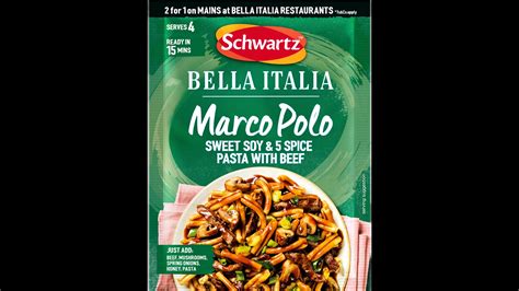 Buy Bella Italia Marco Polo Recipe Mix Schwartz