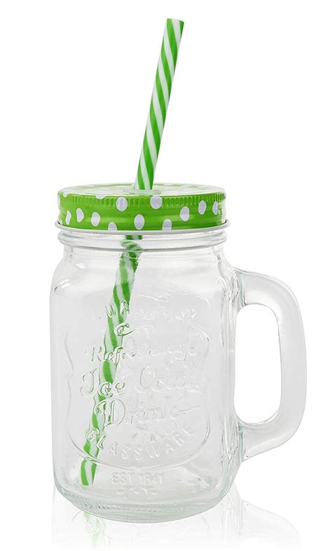 11 Oz Glass Milk Bottle Set Of 12 Includes Reusable White Lids And Straws