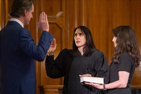 Chief Justice Patricia Guerrero Justice Kelli Evans Sworn In To