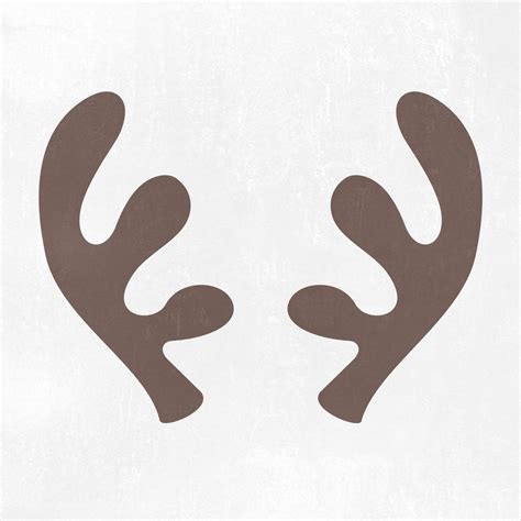 Antlers Svg Deer Svg Svg Files Christmas Svg Digital Cut Files