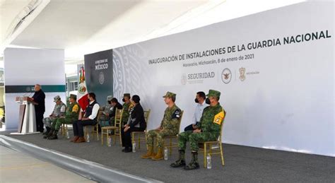 Amlo Inaugura Instalaciones De La Guardia Nacional En Michoacán