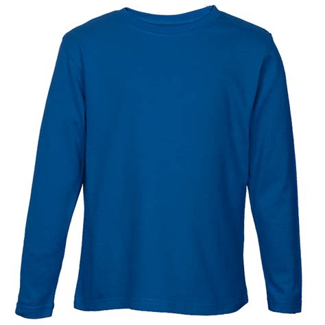 Long Sleeve T Shirts Royal Blue