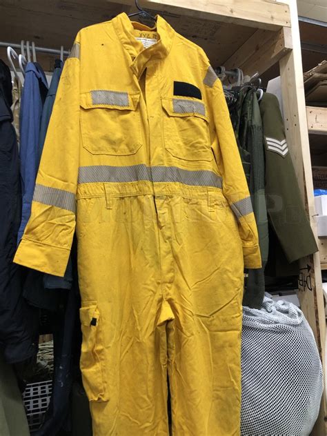 Wild Fire Nomex Fire Resistant Coverall Yellow High Vis Central