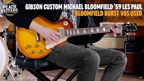 No Talking Just Tones Gibson Custom Michael Bloomfield 59 Les Paul