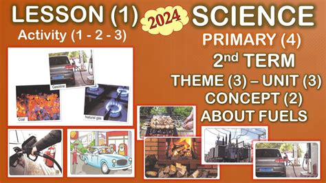 Science 2024 Primary 4 2nd Term Unit 3 Concept 2 Lesson 1 Fuel