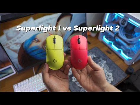 Logitech G Pro Wireless Superlight 1 vs Superlight 2 – Qual vale mais a ...