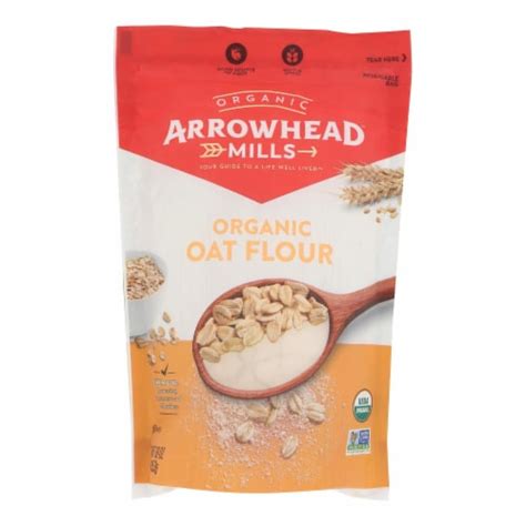 Arrowhead Mills Organic Oat Flour Case Of Oz Case