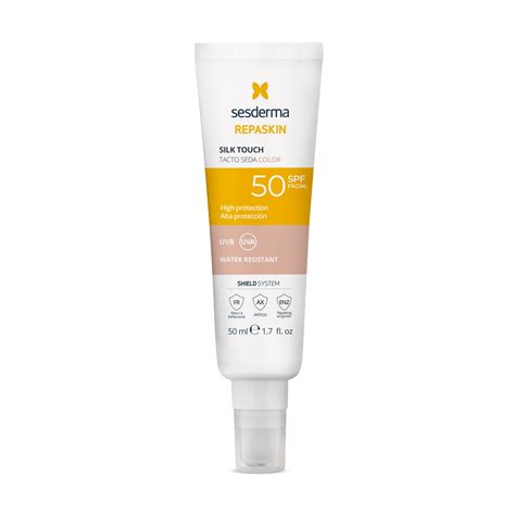 Repaskin Tacto Seda Color SPF50 Sesderma Protección facial Valencia