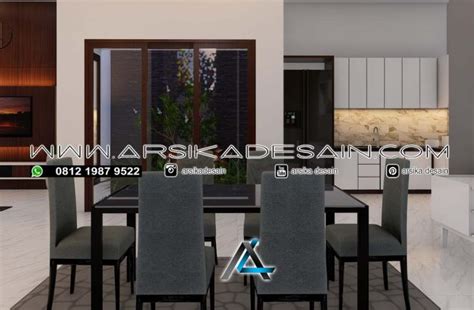 DESAIN INTERIOR RUMAH 12 5 X 16 METER PEMILIK BAPAK MAIKEL JAKARTA