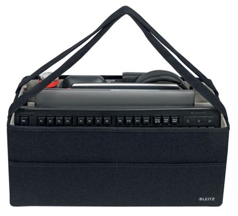 Buy Leitz Fabric Hot Desking Work Bag Grey From Codex Office