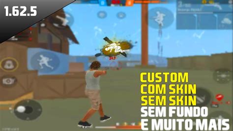 SAIU CUSTOM FF 1 62 5 SEM SKIN SEM FUNDO SEM AVATAR SEM