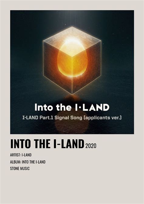 The Cover Art For Into The I Land Which Features An Image Of A Cube