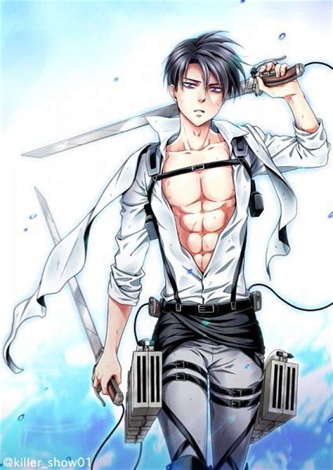 Shirtless Levi Anime Amino