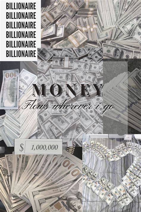 Vision Board Pic For Money Manifestation In Vision Board Photos