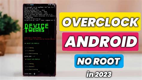 Overclock Android Phone No Root Magisk Module No Root How To