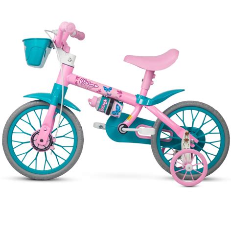 Bicicleta Infantil Aro Rodinhas Charm Nathor