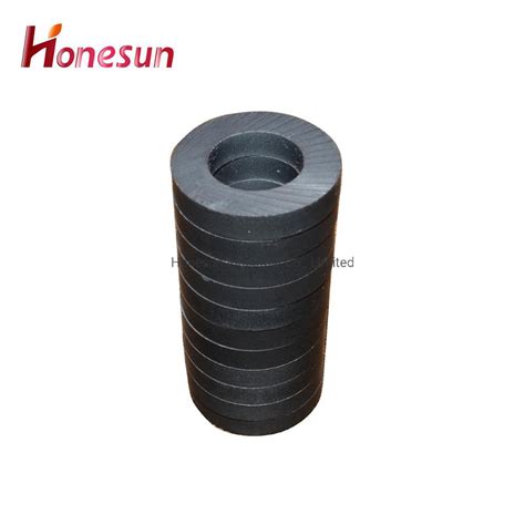 Y Bh Ferrite Magnet Permanent Ferrite Ring Magnet For Motor Ferrite