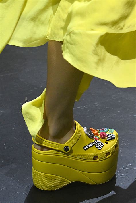 Balenciaga Shows Platform Crocs at PFW | Teen Vogue