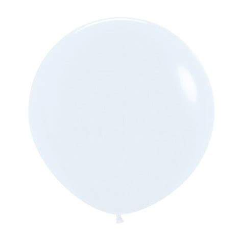 Globo Sempertex Blanco R C Piezas Somosfiesta