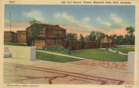 Old Fort Harrod Pioneer Memorial State Park Harrodsburg Ky