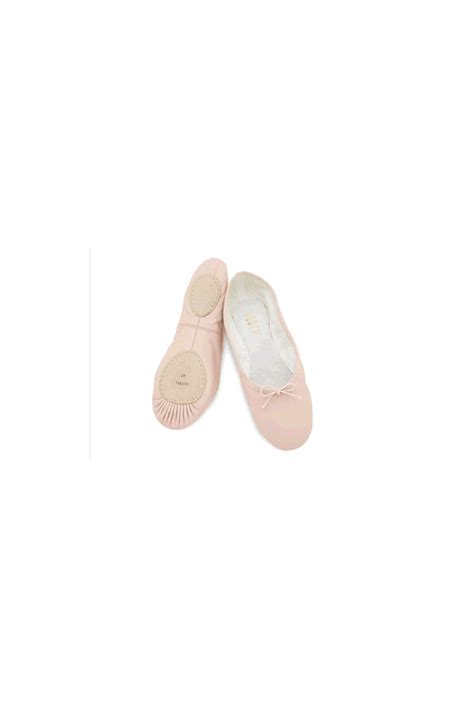 Demi Pointe Cuir Enfant Bloch Mademoiselle Danse