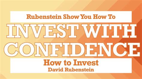 5 Minutes Book Summary How To Invest By David Rubenstein Youtube