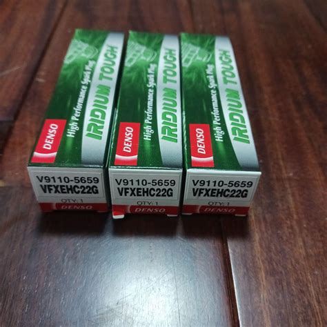 DENSOイリジウムタフプラグVFXEHC22G 3本セット - メルカリ