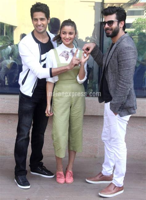 Kapoor & Sons Sidharth Malhotra and Fawad Khan with Alia Bhatt ...